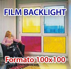 Stampa Formato 100x100 su Film Backlight