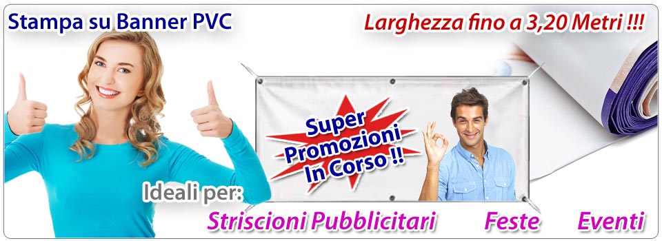 Stampa su Banner PVC