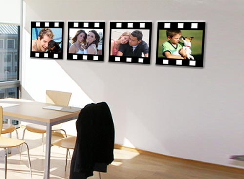 Canvas Cinema separati - Formato 30x30cm