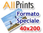 Stampa Foto-Poster Formato 40x200