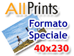 Stampa Foto-Poster Formato 40x230