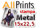 Stampa Metal Formato 15x22,5