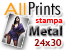 Stampa Metal Formato 24x30