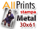 Stampa Metal Formato 30x61