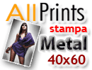 Stampa Metal Formato 40x60