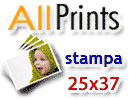 Stampa Foto Ingrandimento 25x37