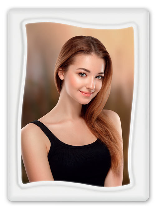 Fotoceramica Rettangolare Onda