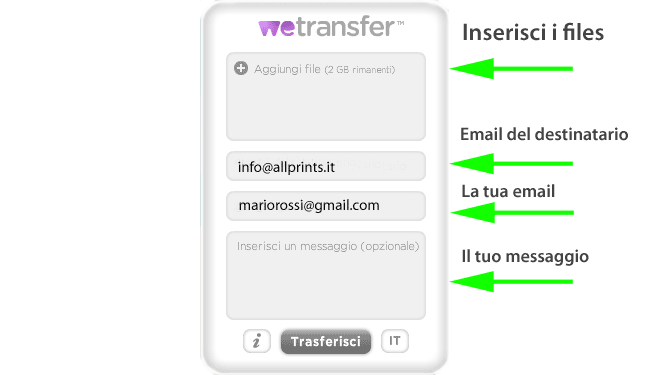 inviare le foto da stampare con wetransfer inviare le foto da stampare con wetransfer
