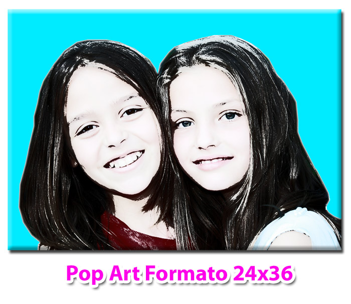 Stampa su Tela Pop Art Formato 24x36 - Clicca l'immagine per chiudere