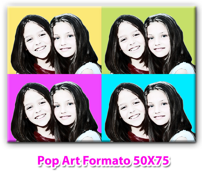 Stampa su Tela Pop Art Formato 50x75 - Clicca l'immagine per chiudere