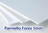 Forex 5mm formato 40x150