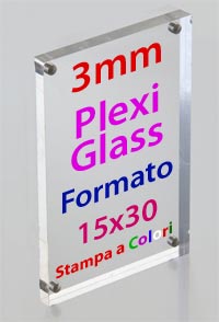 Stampa su Plexiglass Formato 15x30