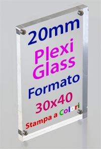 Stampa su Plexiglass Formato 30x40