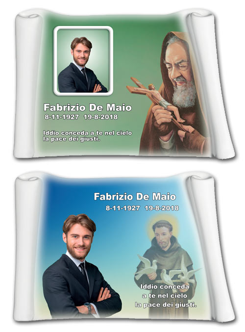 Pergamena Onda Riccioli Bianchi