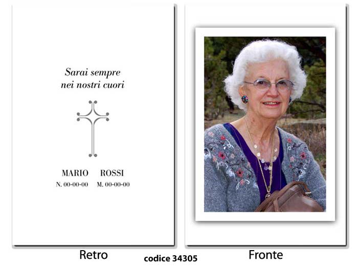 Ricordino Defunti Codice