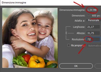 ottimizzare il file di stampa