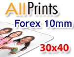 Stampa su forex 10mm f.to 30x40