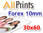 Stampa su forex 10mm f.to 30x60
