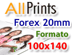 Stampa su forex 20mm formato 100x140