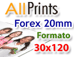 Stampa su forex 20mm formato 30x120 [sfx20_27]