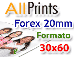 Stampa su forex 20mm formato 30x60 [sfx20_22]