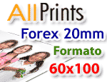 Stampa su forex 20mm formato 60x100