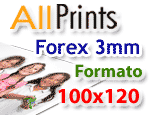 Forex 3mm formato 100x120