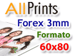 Forex 3mm formato 60x80