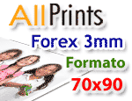Forex 3mm formato 70x90