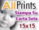 Stampa Seta Formato 15x15