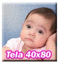 Tela Canvas formato 40x80