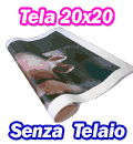 Formato 20x20 - Stampa su Tela senza Telaio