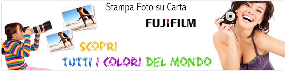 stampa foto digitali online su carta Fujicolor Professional Paper