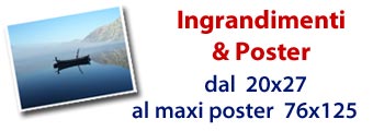 stampa ingrandimenti e poster